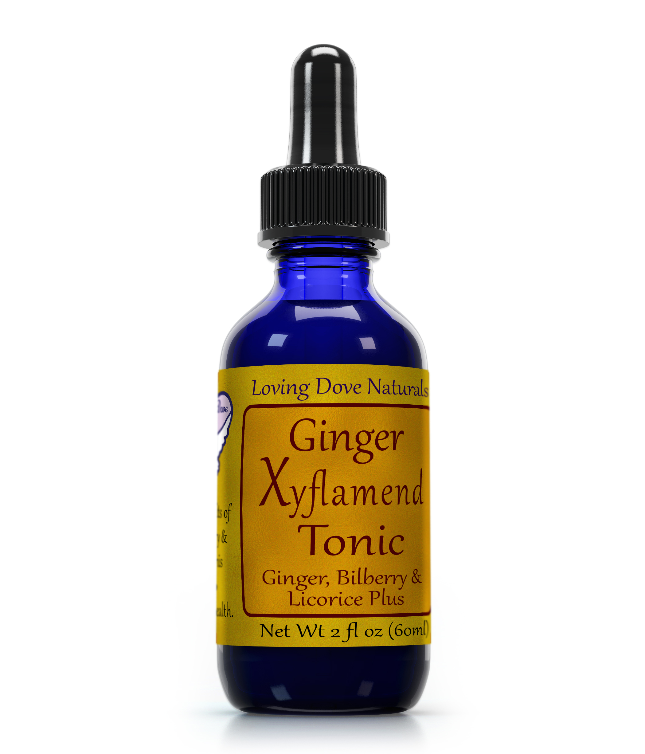 Ginger Xflamend Tonic 2 oz (60 ml)