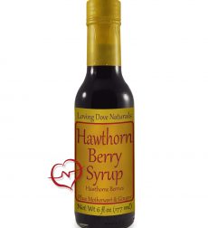 Hawthorn Berry Syrup 6 oz (177 ml)