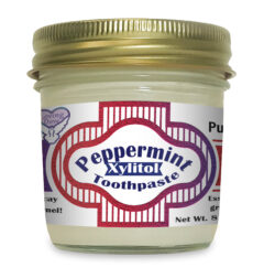 Peppermint Xylitol Toothpaste 8 oz