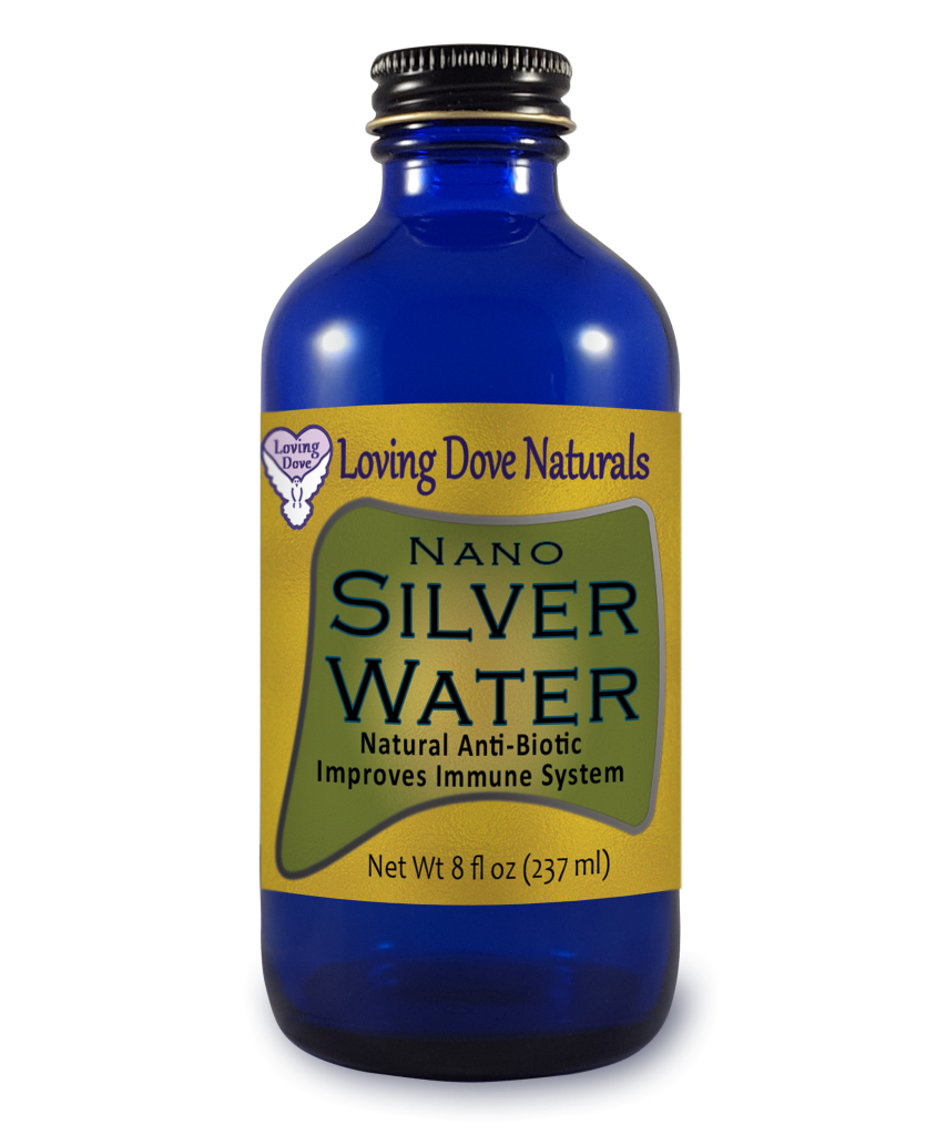 Nano Silver Water 8 oz (237 ml) Loving Dove Farmasia
